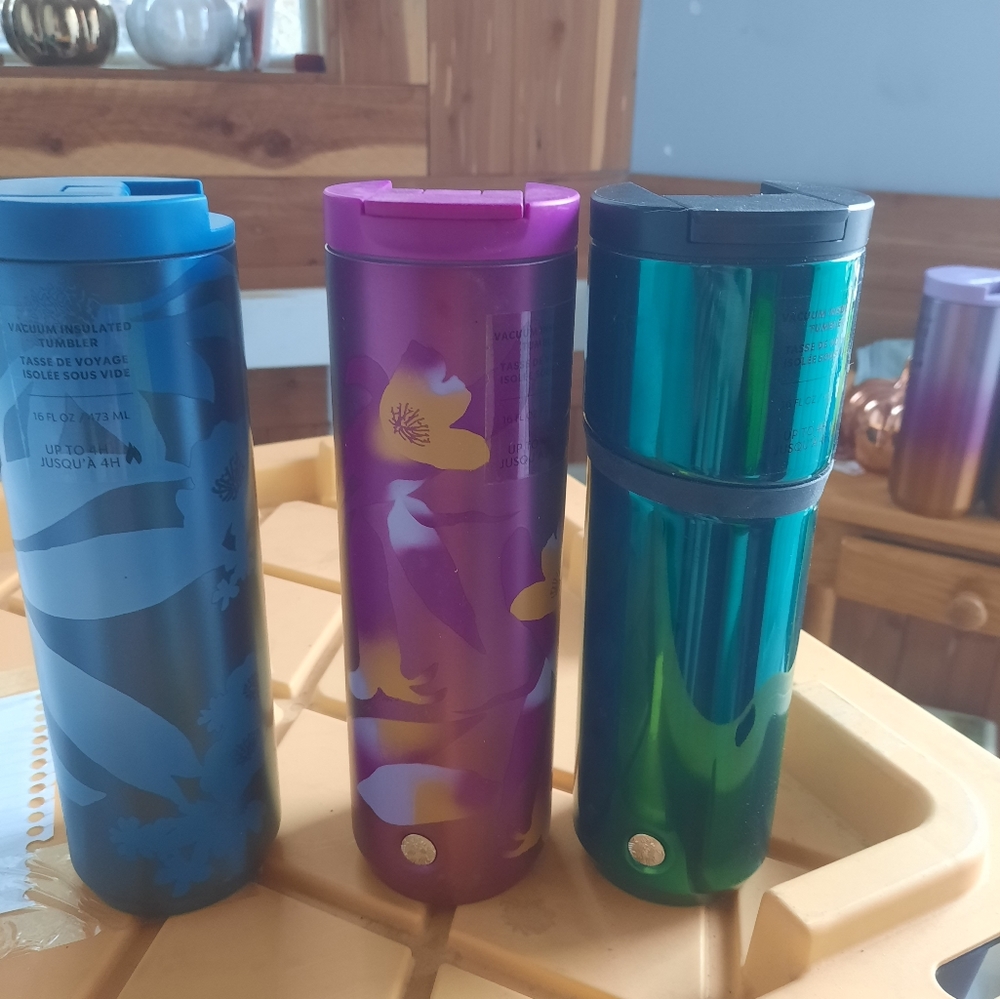 Brand new Starbucks cups